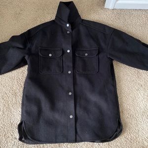 Black jacket/shacket